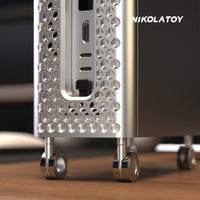 NIKOLATOY® Modular alloy magnetic suction Macmini protective shell