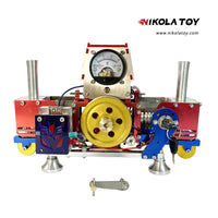 Double cylinder Stirling thermal power Generator Set - Nikola Toy