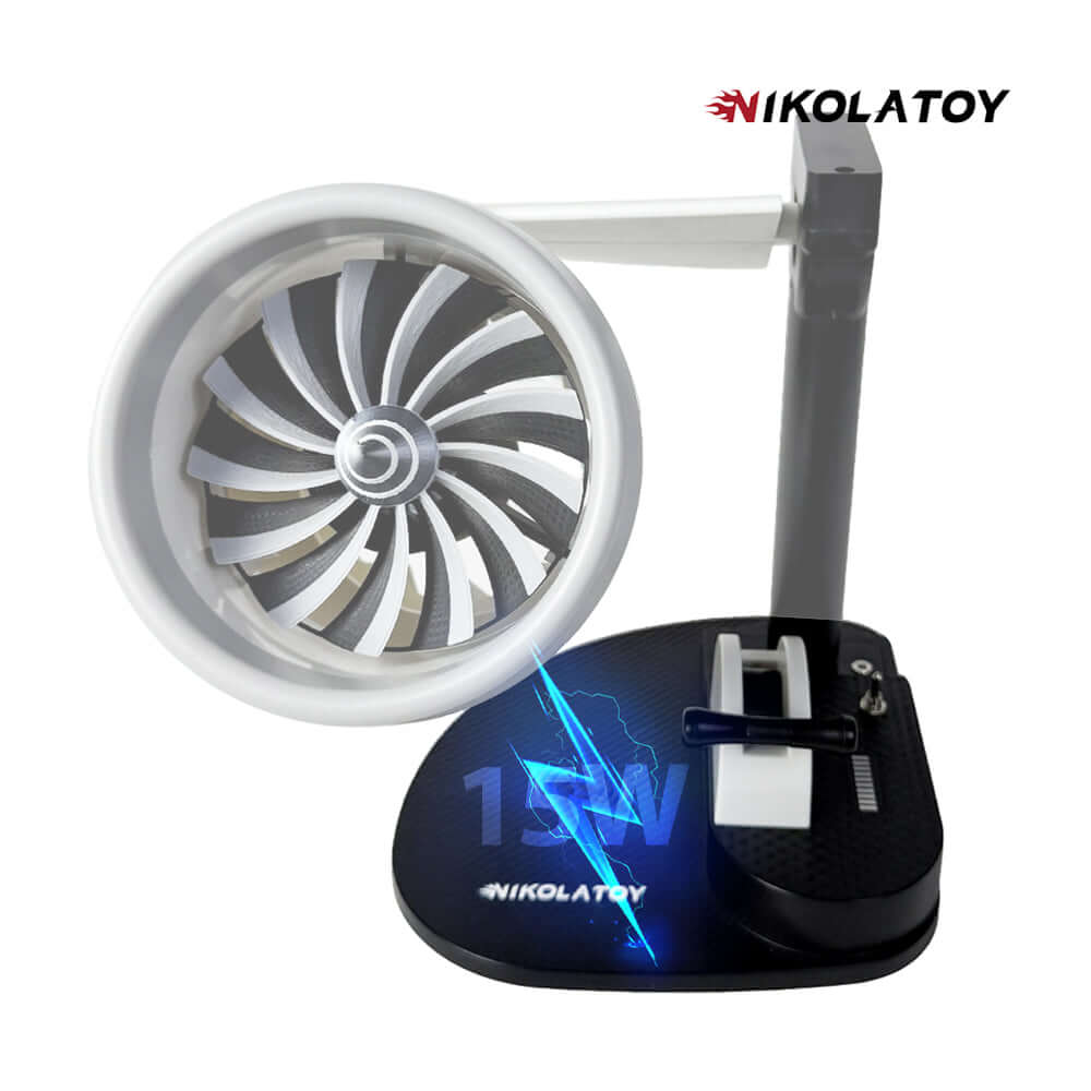 Desktop JetFan with Phone Charging Base and Humidifier | NIKOLATOY