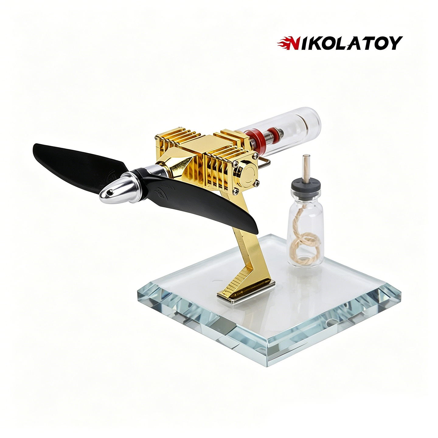 Mini Aircraft Model Stirling Engine Model