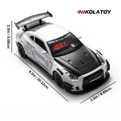 GTR Car Alarm Clock with Engine Sound & Light Mist