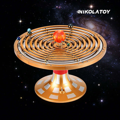 Extraordinary Mechanical Model - Solar System Assembly Model
