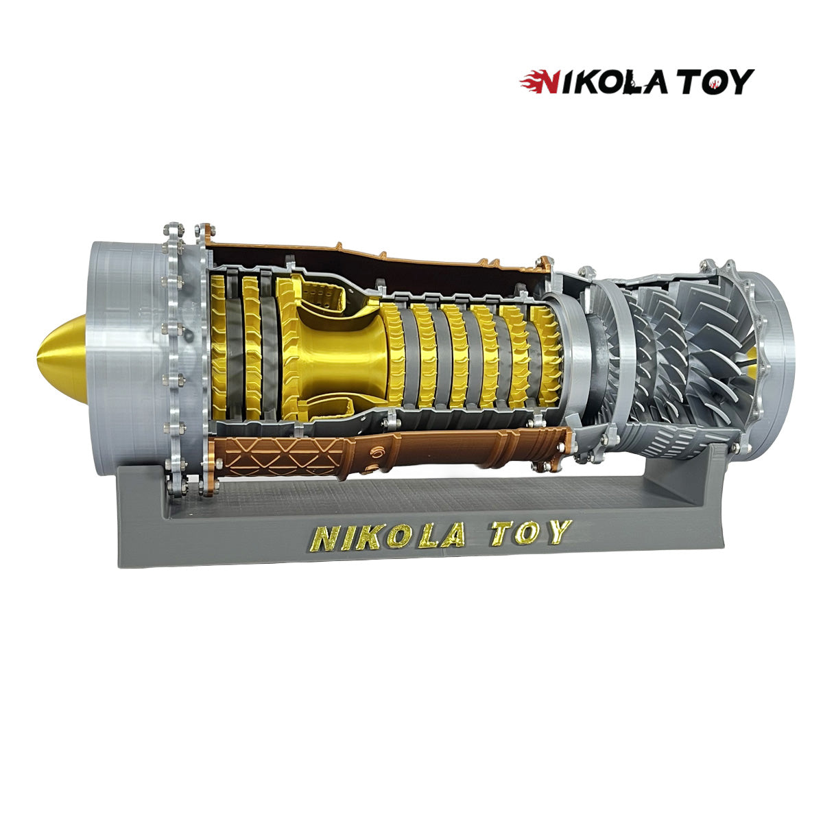 NikolaToy™ Fighter Turbofan Engine Model - WS15