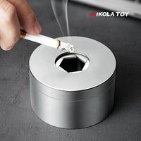 NikolaToy™Creative metal mechanical ashtray