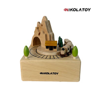 NIKOLATOY™ Wooden Art Music Box - Roller Coaster Series