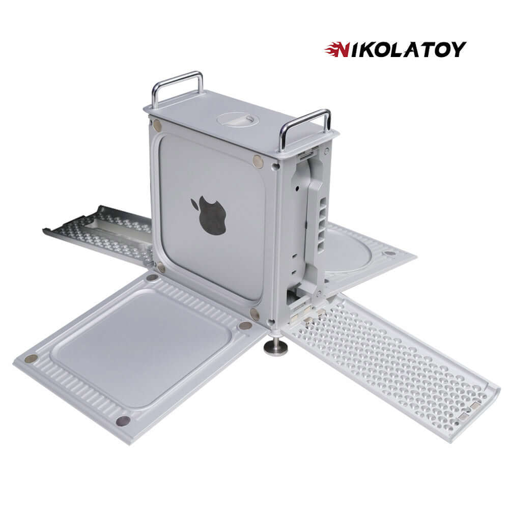 Modular Alloy Magnetic Suction Macmini Protective Shell – NIKOLATOY