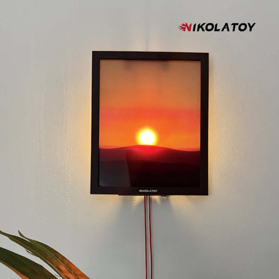 Creative Sunset Hand Pulled Night Light