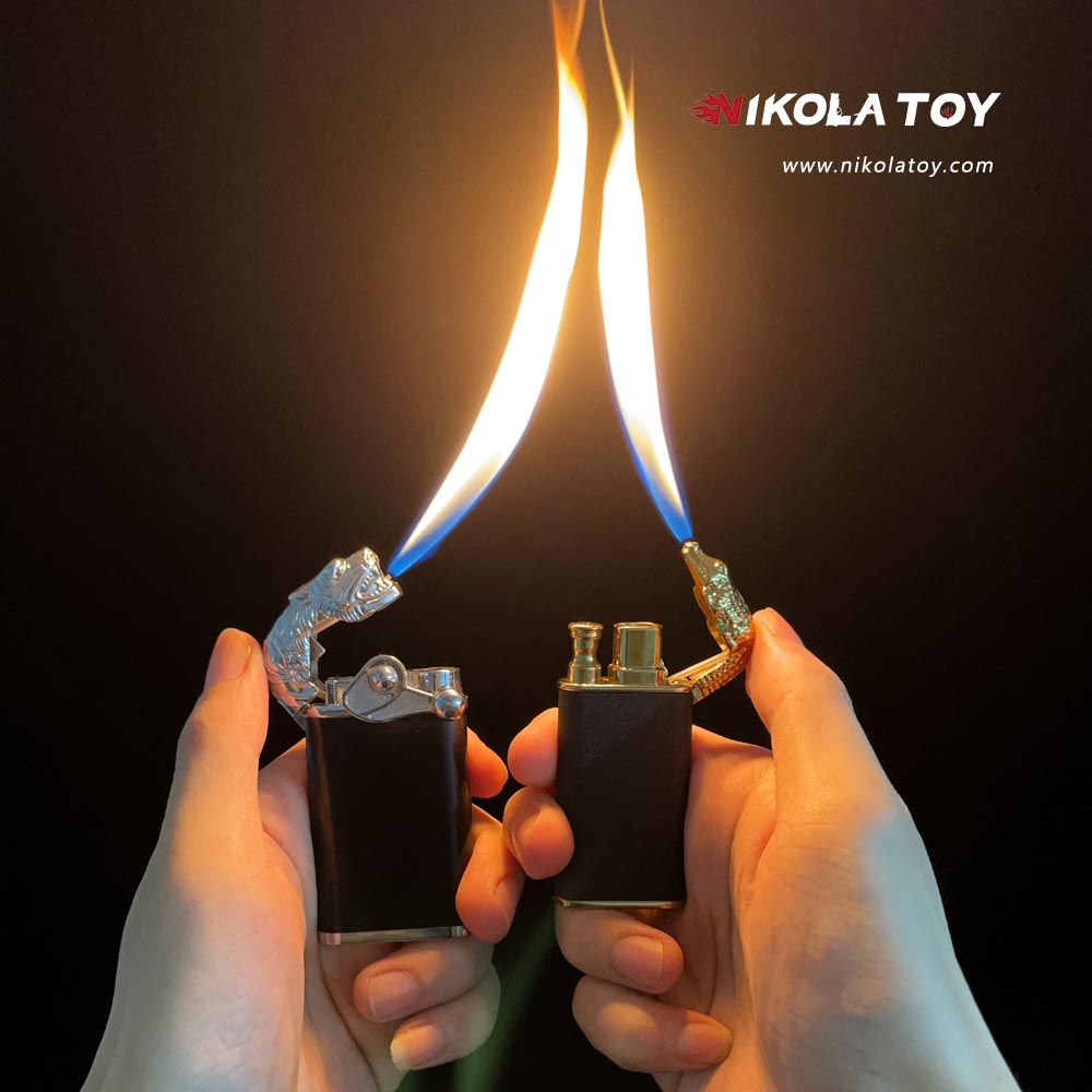 NikolaToy™ Double flame lighter