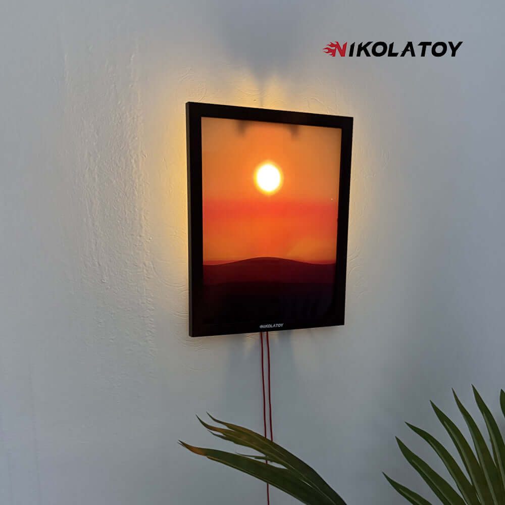 Creative Sunset Hand Pulled Night Light