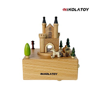 NIKOLATOY™ Wooden Art Music Box - Roller Coaster Series