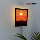 NIKOLATOY®Creative sunset hand pulled night light