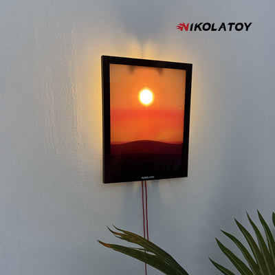 Creative Sunset Hand Pulled Night Light