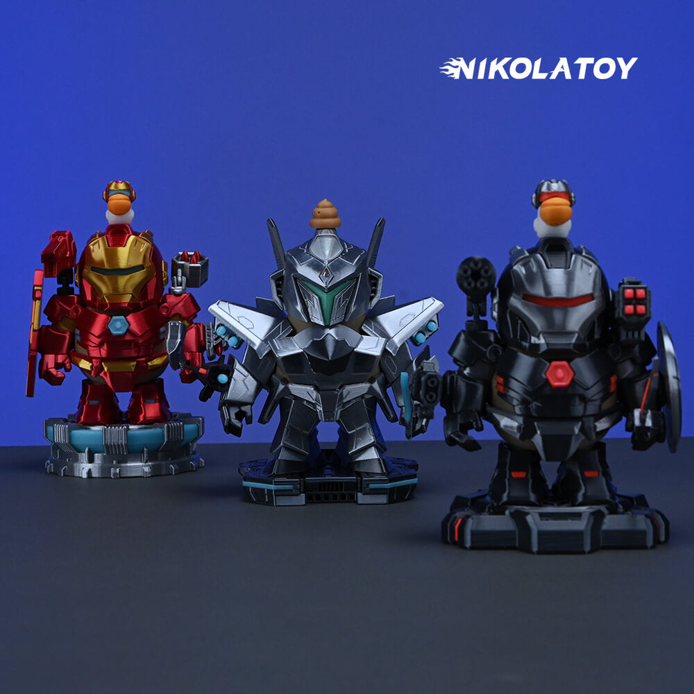 Capybara Mech Ornament Series