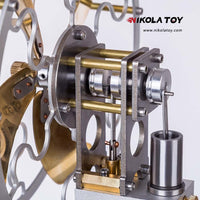 Stirling engine - Retro fan - Nikola Toy