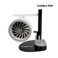 Creative desktop JetFan - equipped with a humidifier and red tail lights - Nikola Toy