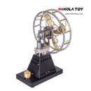 Stirling engine - Retro fan - Nikola Toy