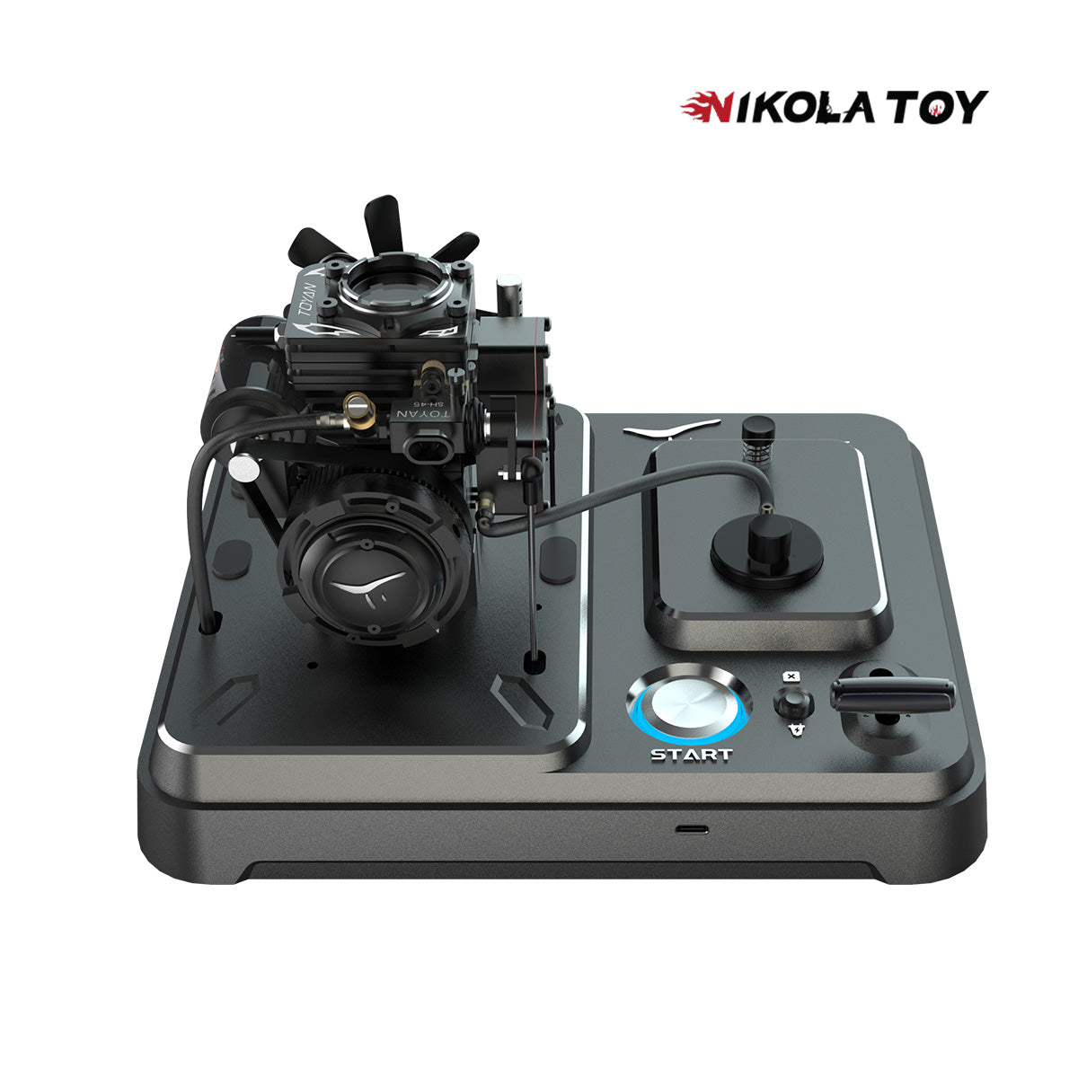 Toyan L100 Micro internal combustion engine - Gift set - Nikola Toy