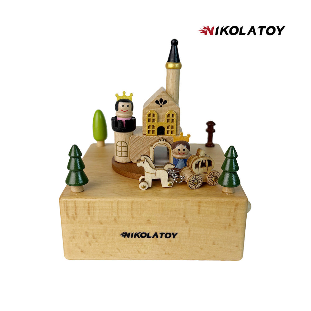 NIKOLATOY™ Wooden Art Music Box - Roller Coaster Series