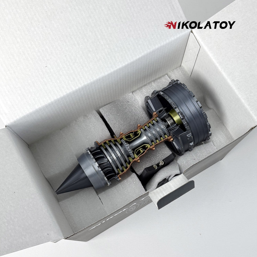 TR900 Turbofan Engine Model (25cm / 10in) Flagship Version Diy Kits