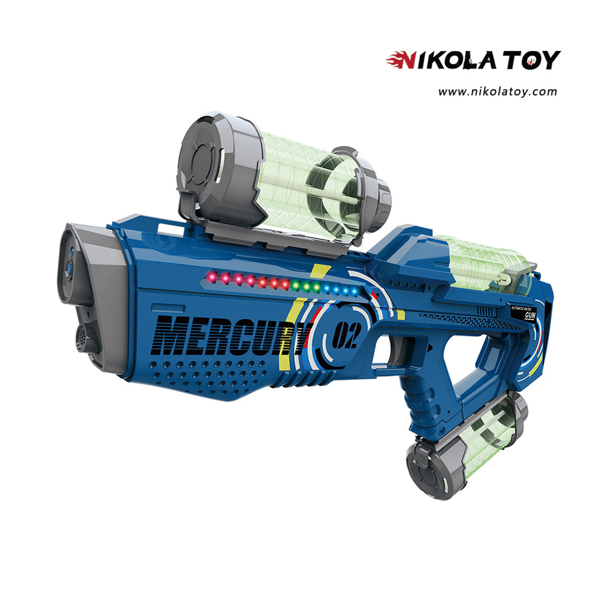 Sci-fi RGB water gun - Nikola Toy