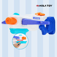 NikolaToy™Bow shaped folding 3 shooting water gun