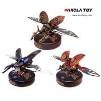 Mechanical beetle 3D Metal Model Kits - Nikola Toy