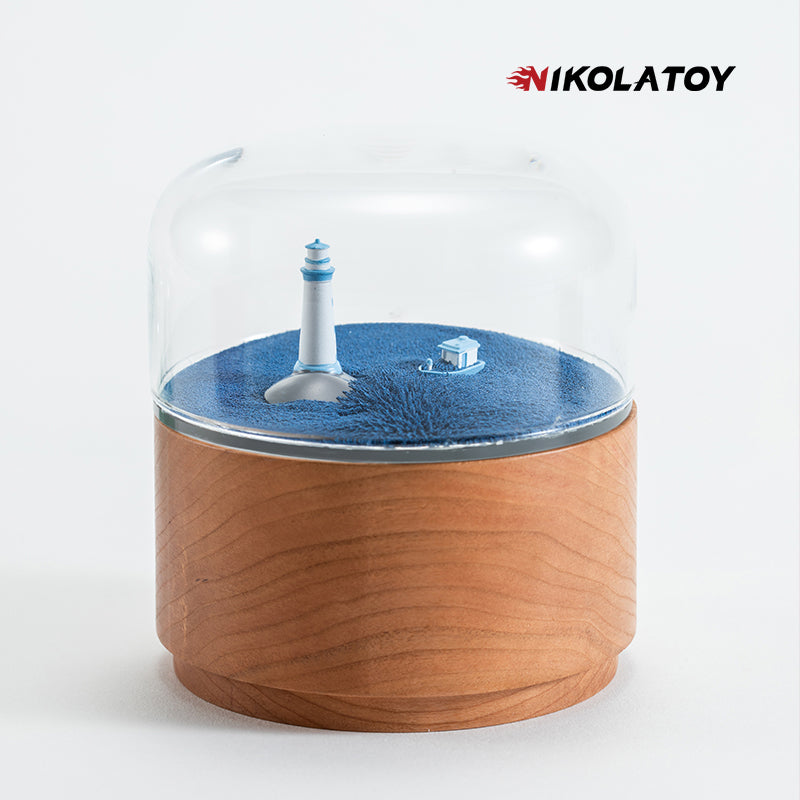 Magnetic Sand Scene Music Box
