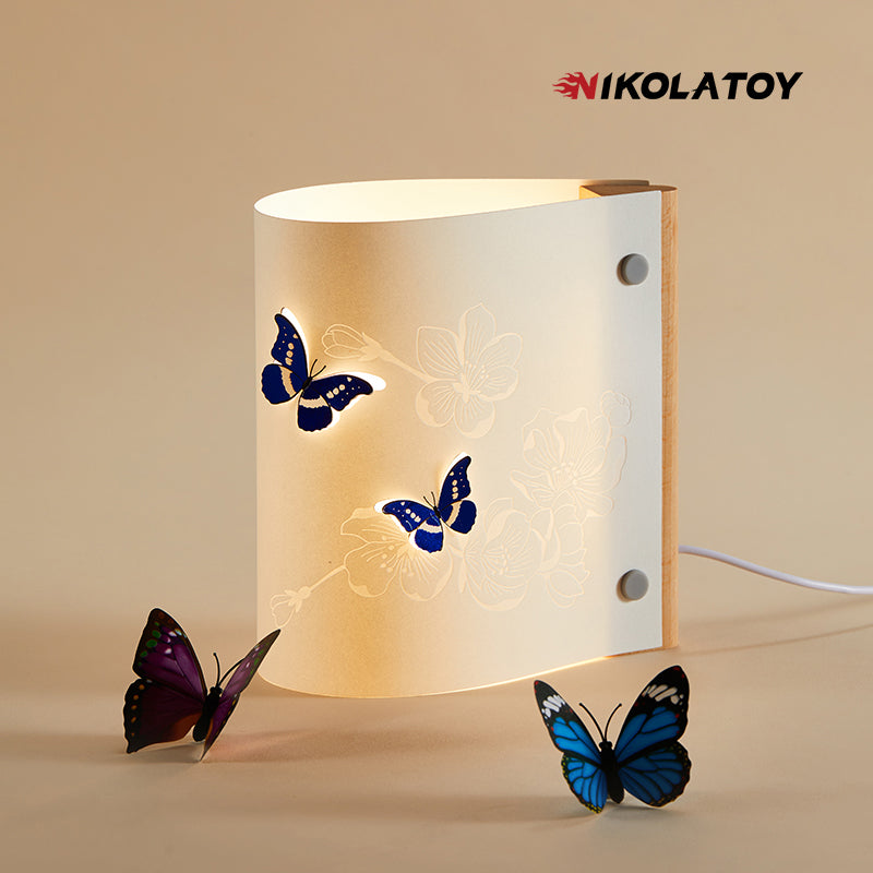 Butterfly Glow Paper Lamp