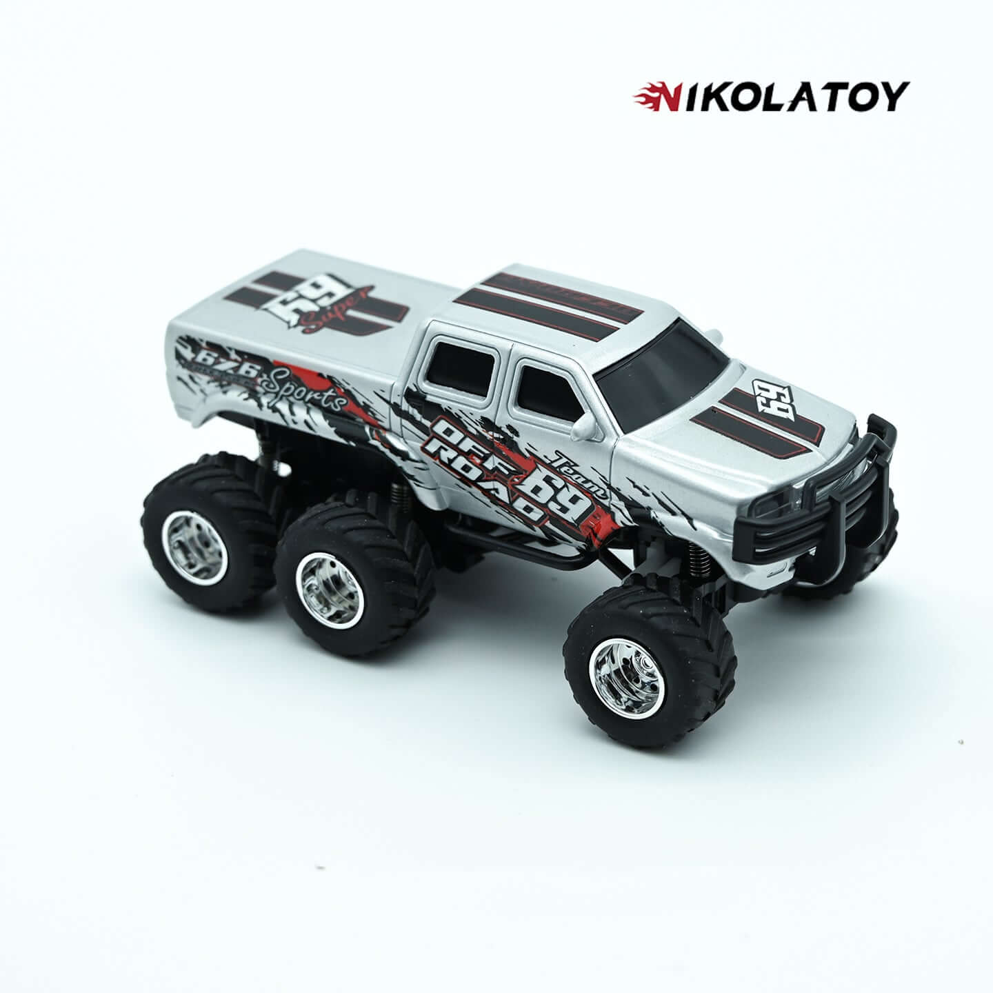 1:64 Six-Wheel ATV Vehicle Remote Control Car