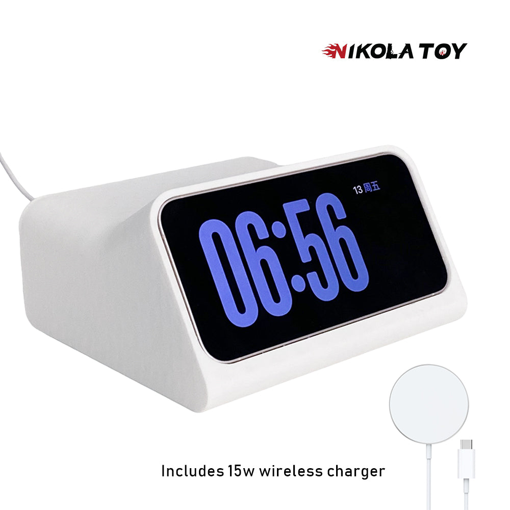 NIKOLATOY® iPhone standby dock Includes wireless charger