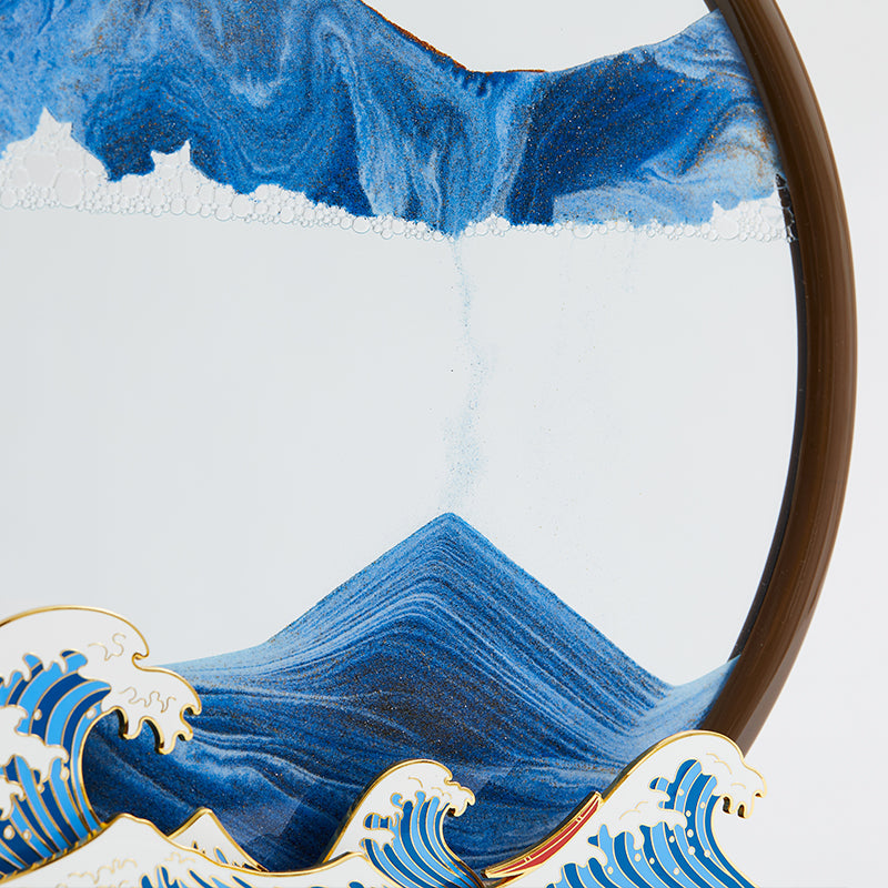 Ride the Waves 3D Moving Sand Art