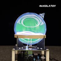 NIKOLATOY™ Circular oscillation ion ring xenon glass sphere