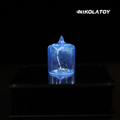 Noble Gas Cylinder Glow Tube Set