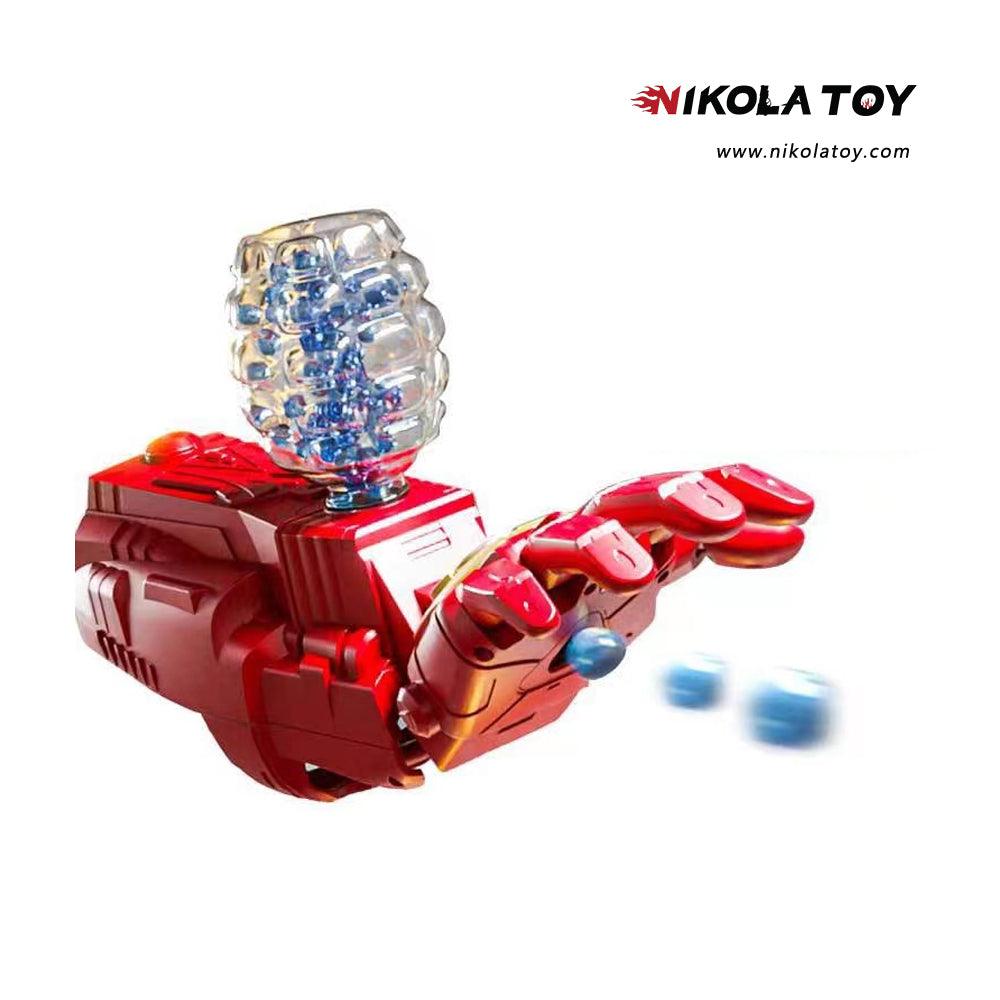 NikolaToy™ Superhero Iron Man Arm Gel Blaster