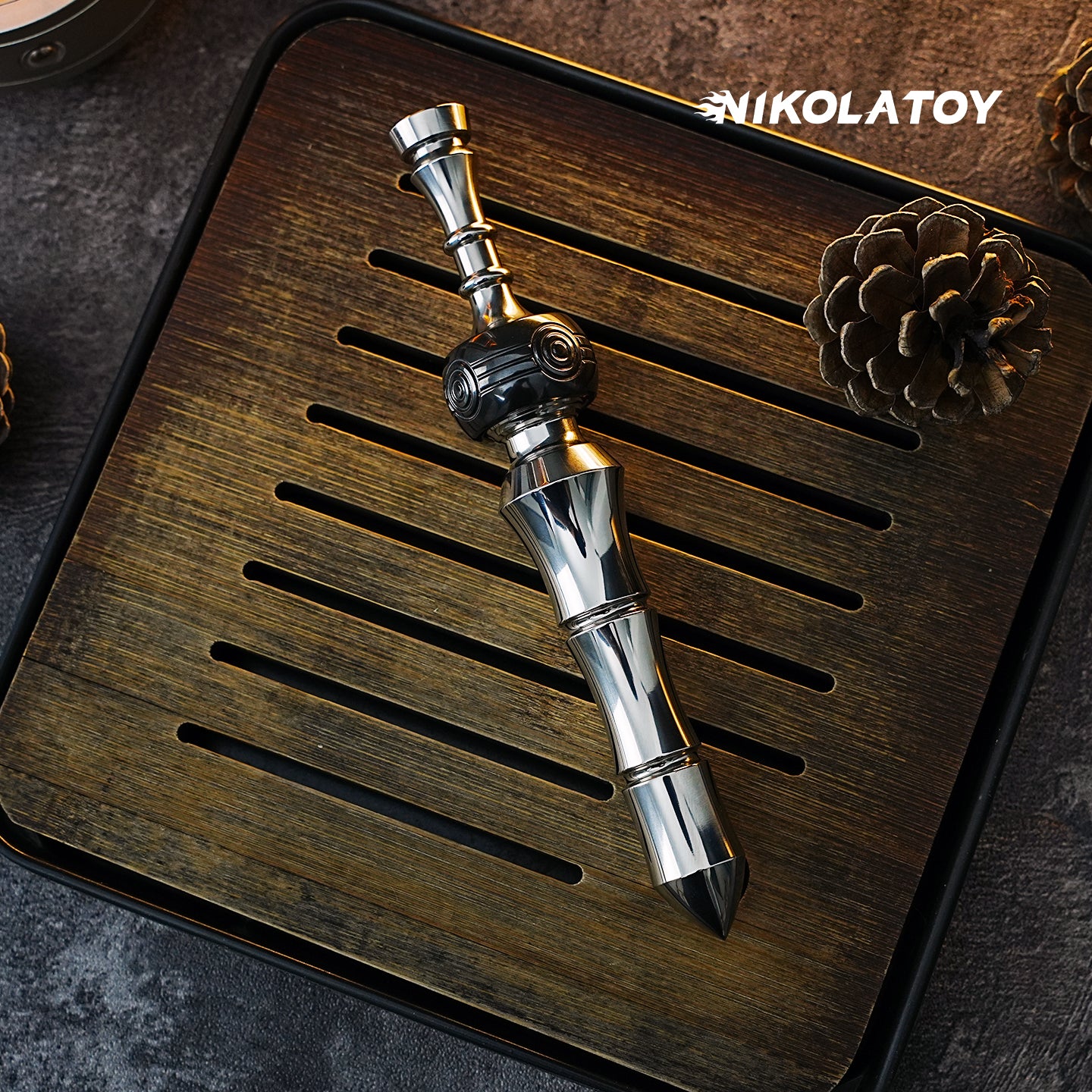 NIKOLATOY® Alloy EDC Toy Armor PIercing Whip
