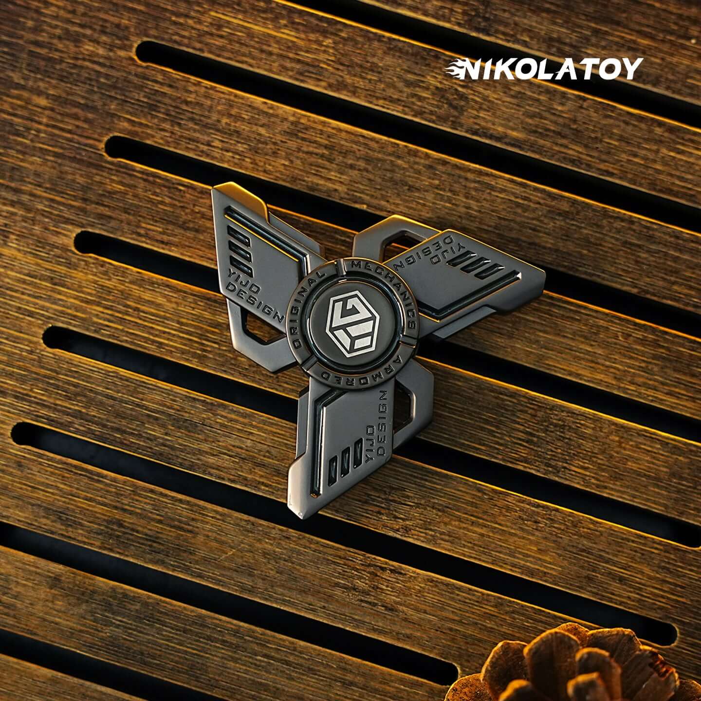 n*a様 TURNINGPOINT ディライブバイメタル EDC Fidget Toys - Luminous Ninja Dart – NIKOLATOY