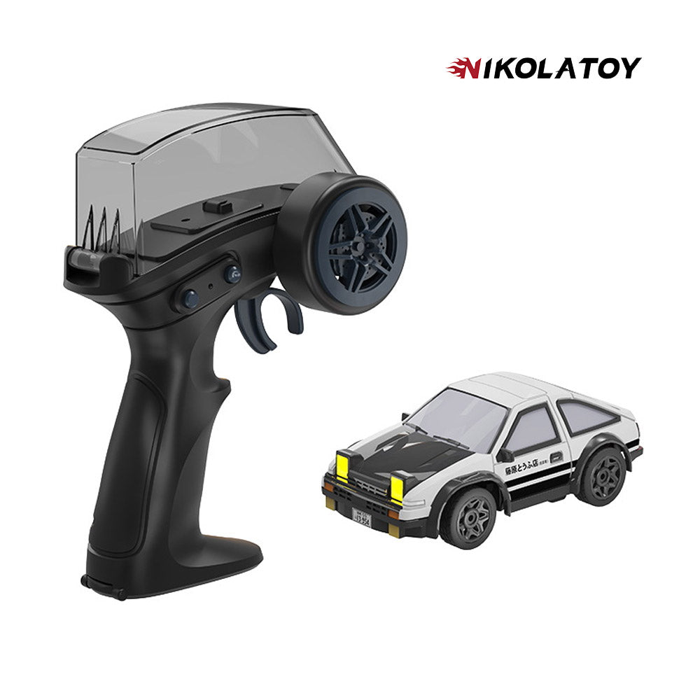 NIKOLATOY™Mini AE86 desktop remote control car 1:64 drifting racing car