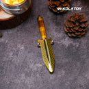 NIKOLATOY® Titanium Alloy EDC Toy Dragon Squama Sword (Hidden Blue Winning Probability 10%)