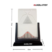 NIKOLATOY™ Galton board normal distribution model