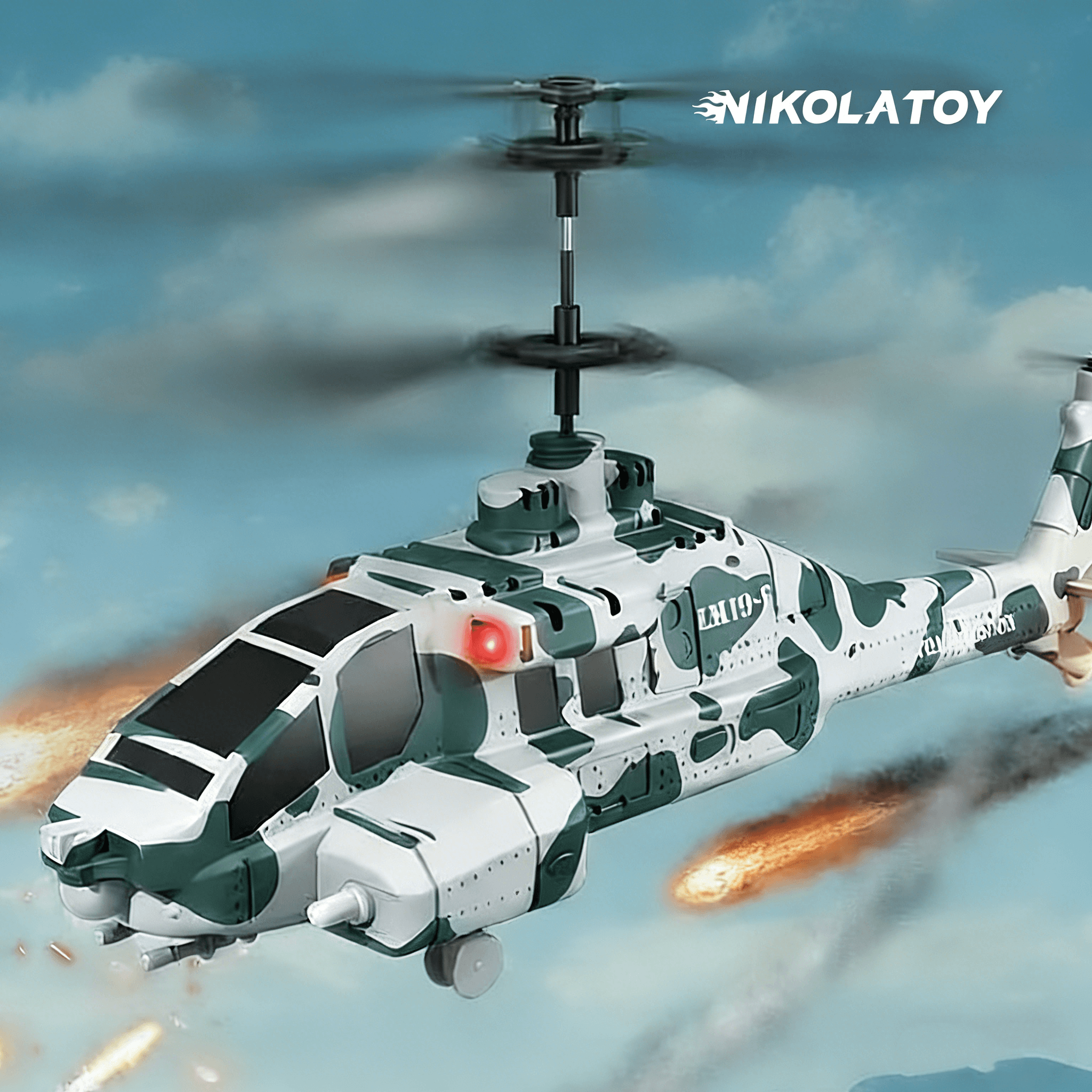 Apache LM19-F Multifunction RC Helicopter