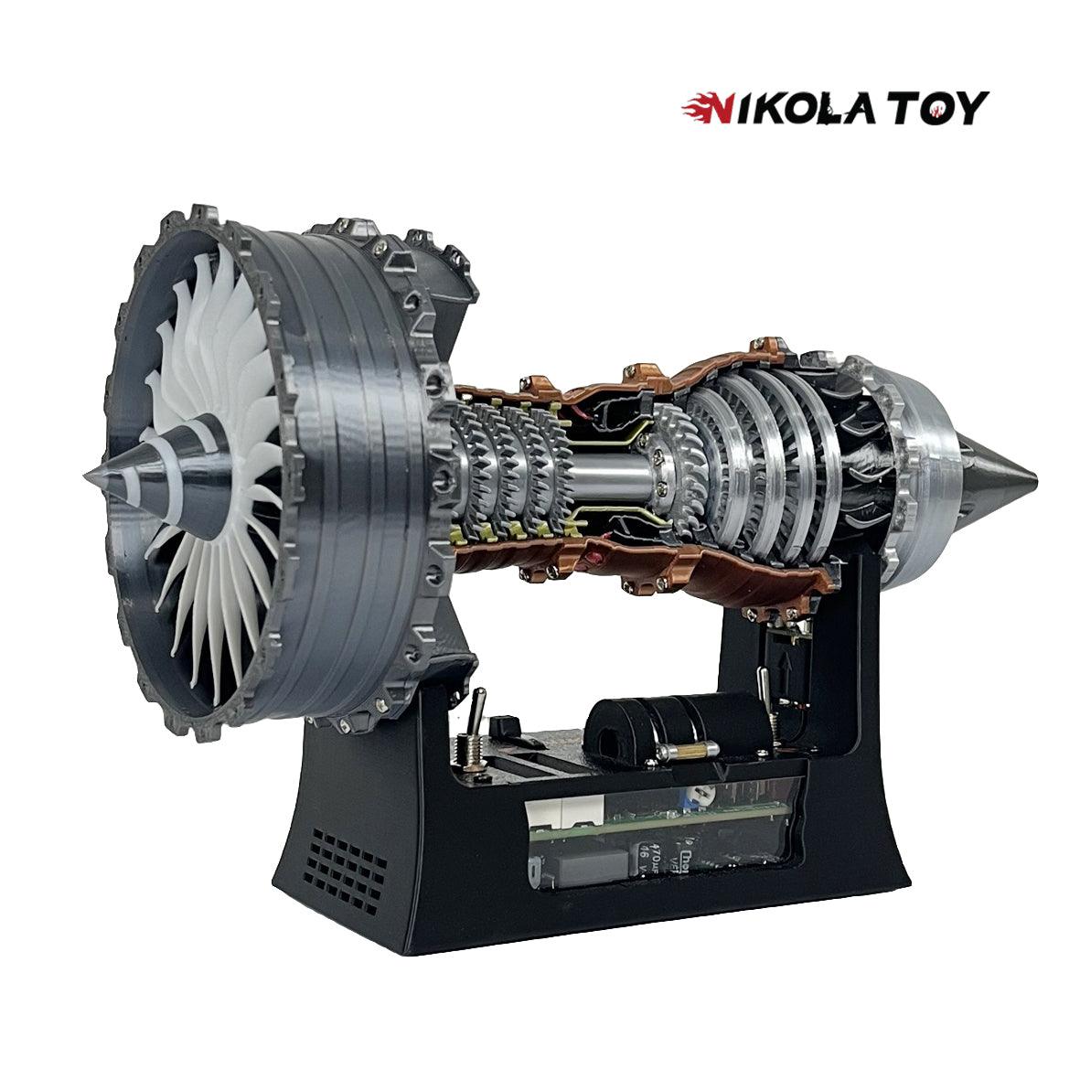 NikolaToy™ Brushless motor version super RR trent 900 turbofan engine model