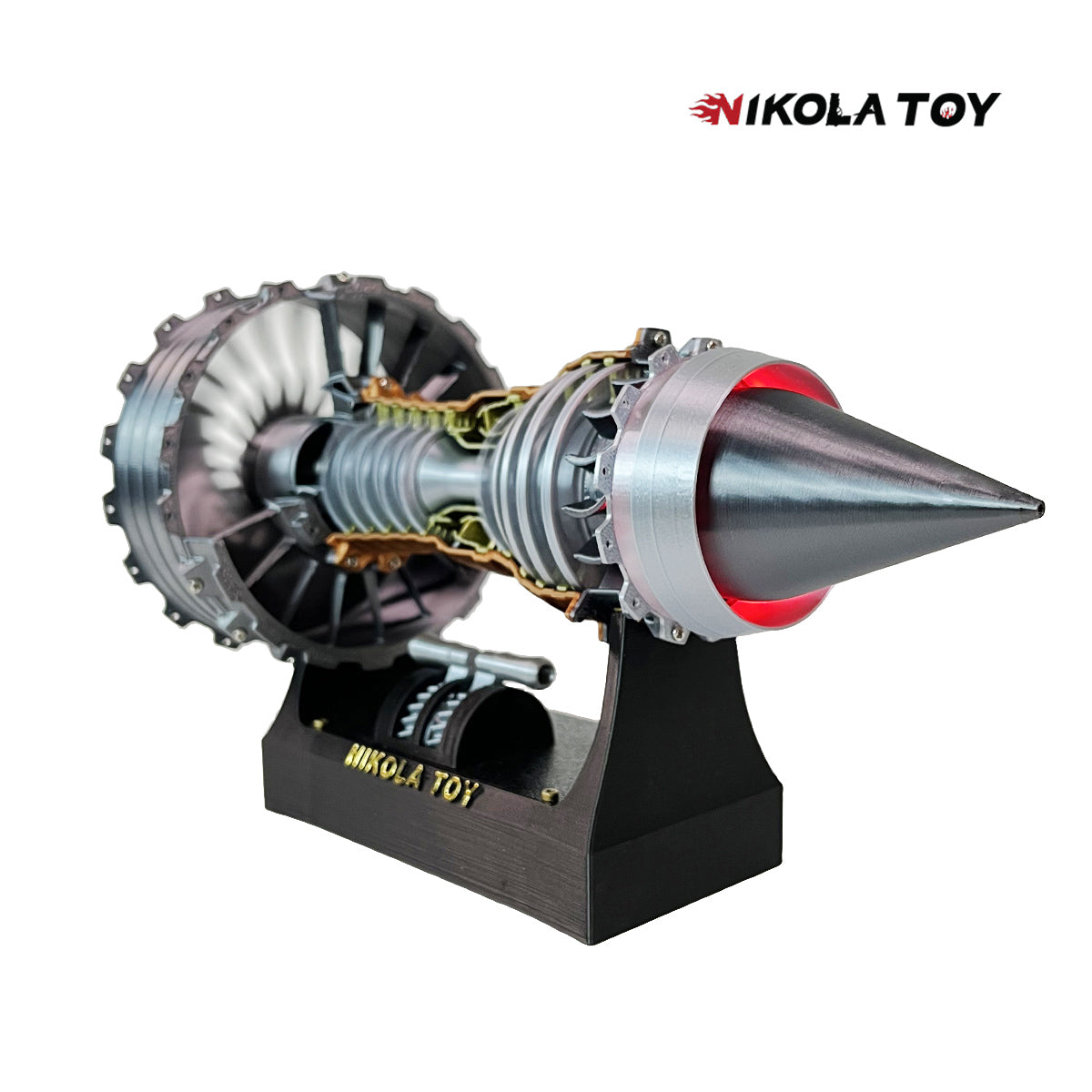 NikolaToy™ Gift Box Limited Edition!! TR900 Turbofan Engine Model (24c ...