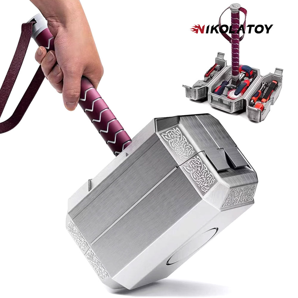 NIKOLATOY™ Thor's Hammer Toolbox -13 in 1