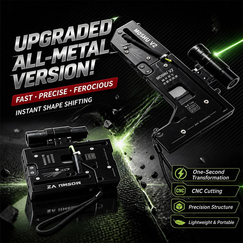 MOSHU V2 Tactical Pocket Folding Metal Slingshot