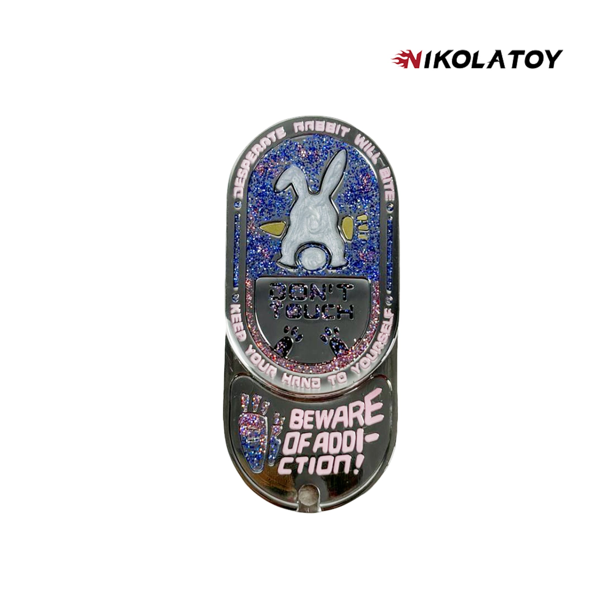 NIKOLATOY® EDC Fidget Toys - Rabbit Badge