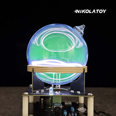 Circular Oscillation Ion Ring Xenon Glass Sphere