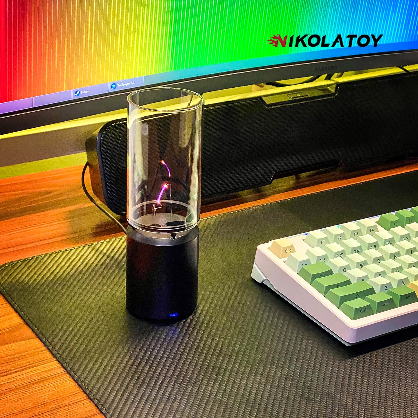 NIKOLATOY® Creative Tesla Coil - SL60 Plasma Speaker