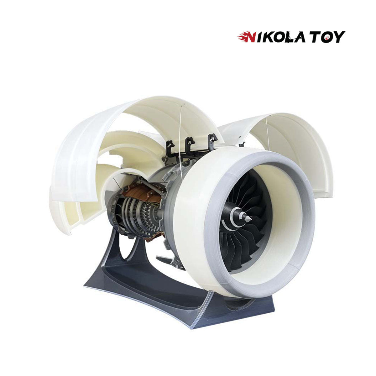 NikolaToy™ TR900 Turbofan engine model - Full version