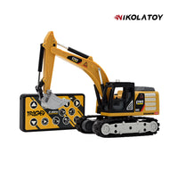 1:64 Desktop Remote Control Excavator Car