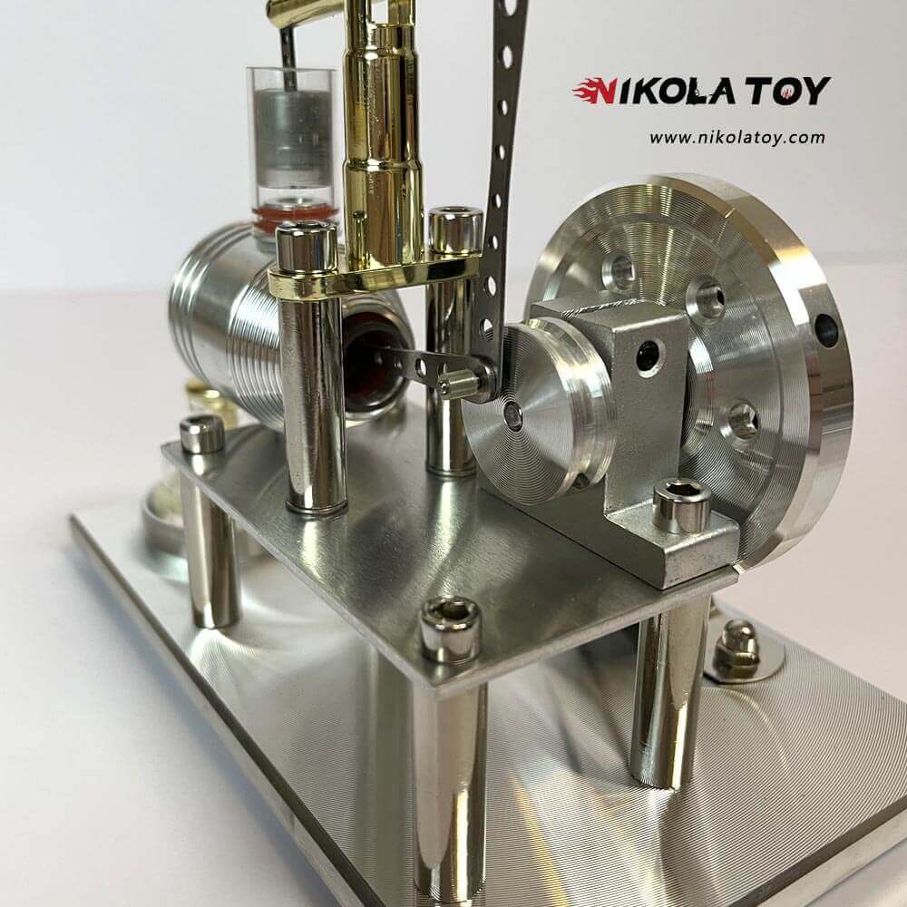Alloy Stirling Engine+LED Lights